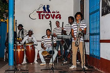 Besuch eines Konzerts in der Casa de la Trova in Trinidad