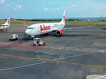 Lion Air Boeing 737-9 (900) nach Bali.