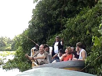 Wir angeln Piranhas im Orinocco-Delta