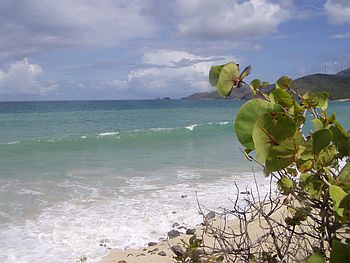 Am Strand der Karibik auf der Isla de Margarita